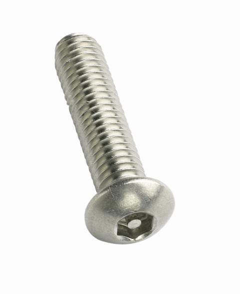 SECURITY MTS SCREW BUT HD SS304 UNC #10 X 1 INCH POST HEX